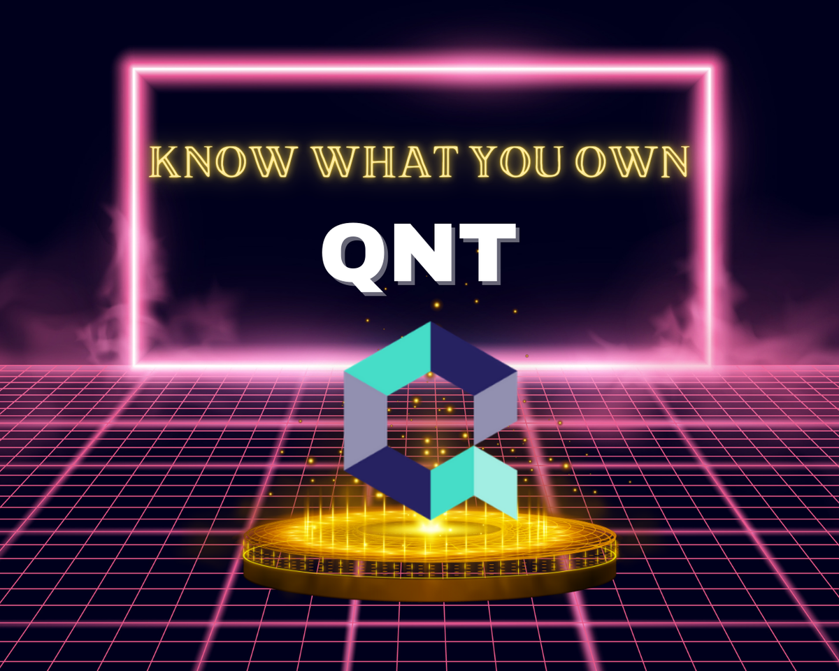 Know What You Own – QNT