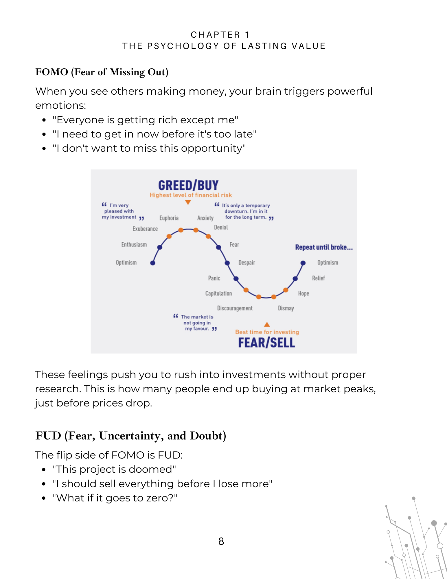 Chapter preview about investor psychology